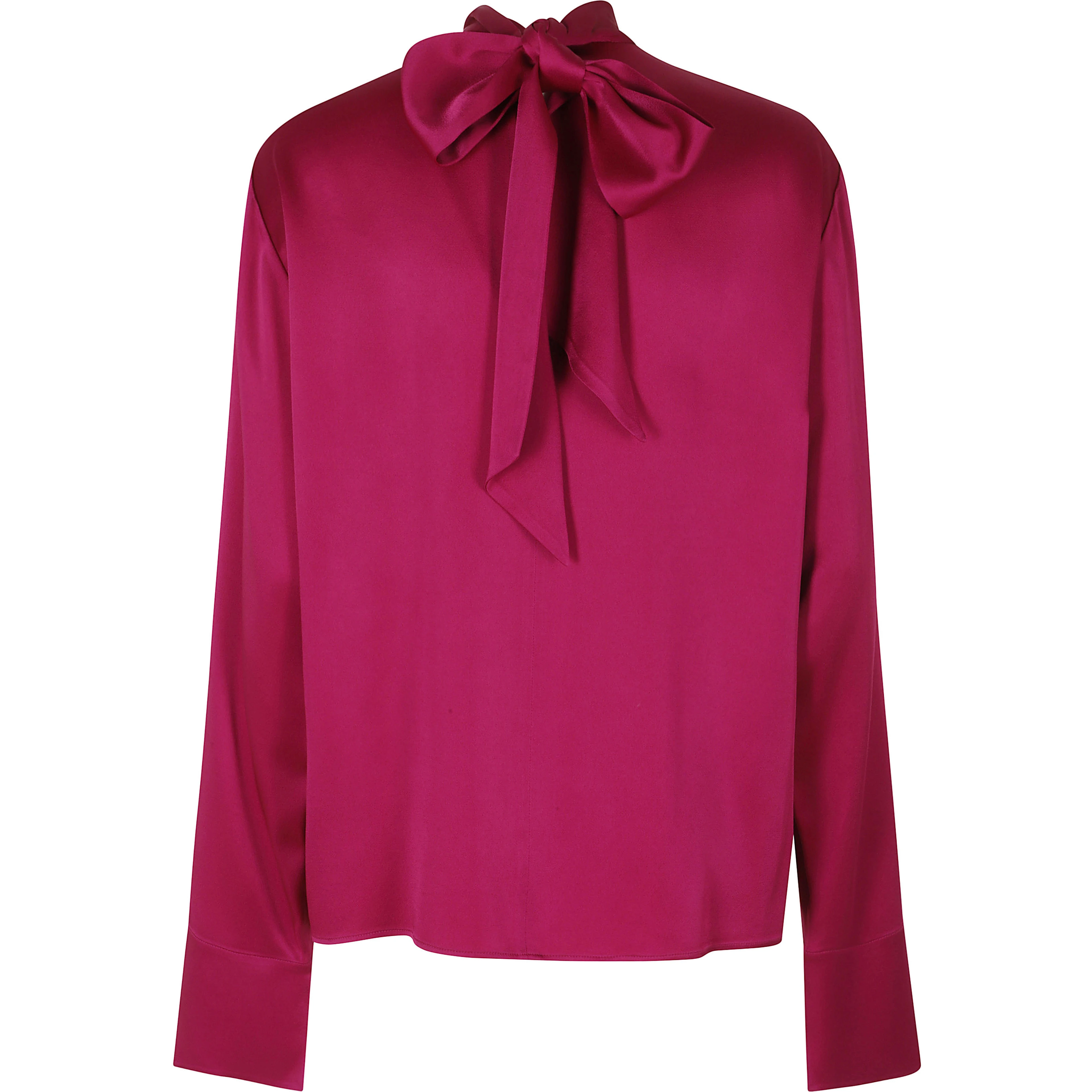TIE BACK SATIN TOP
