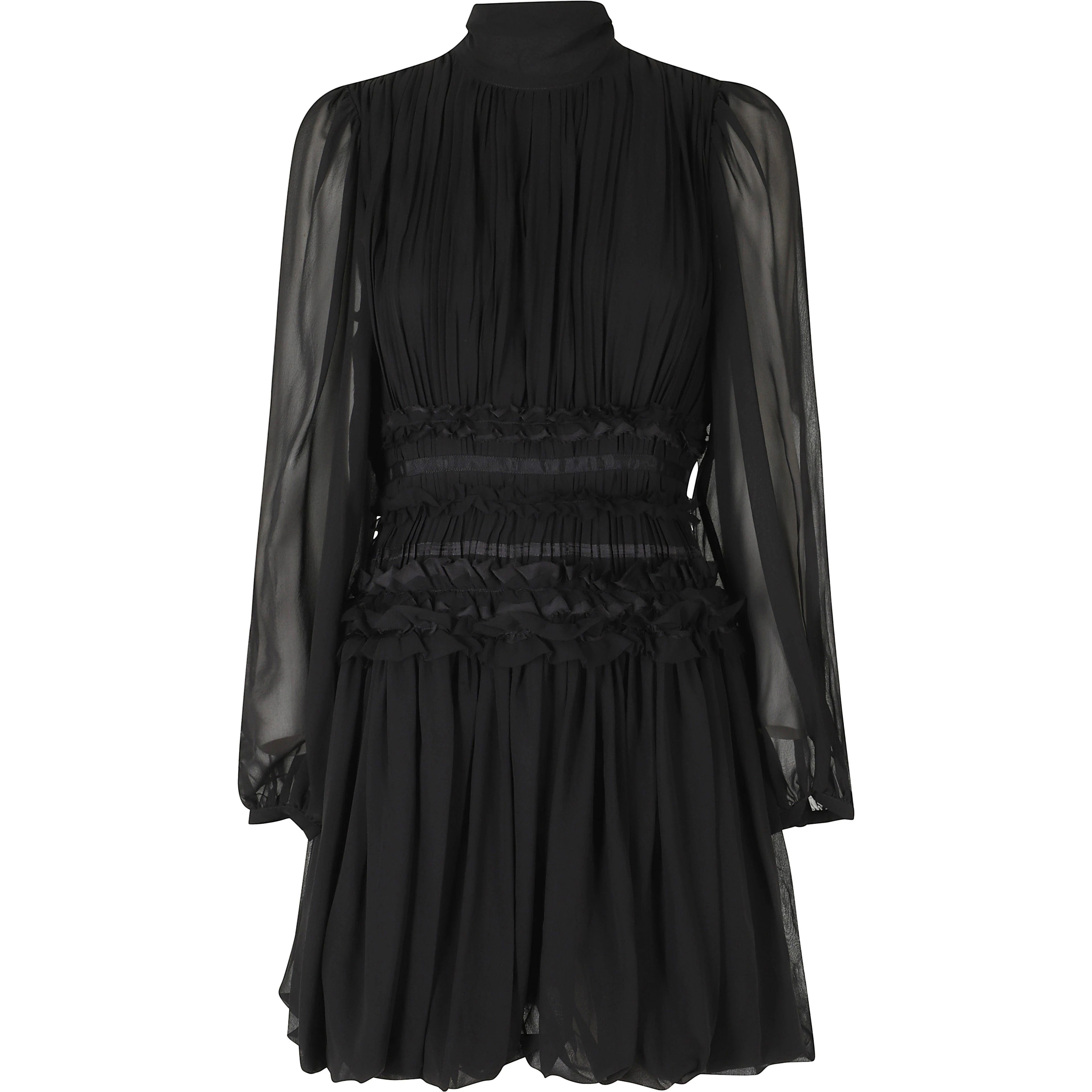 CELESTINE LS SILK DRESS