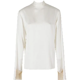 TIE BACK SATIN TOP