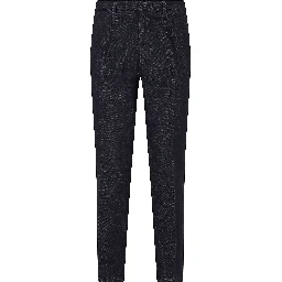 PANT V PIATTO DENIM SCURO RINSE