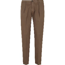 PANT TIBERIO 1 PINCES TRICOTINA COTONE TENCEL