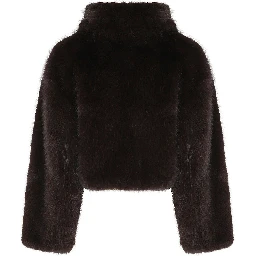FAUX FUR CROPPED JACKET