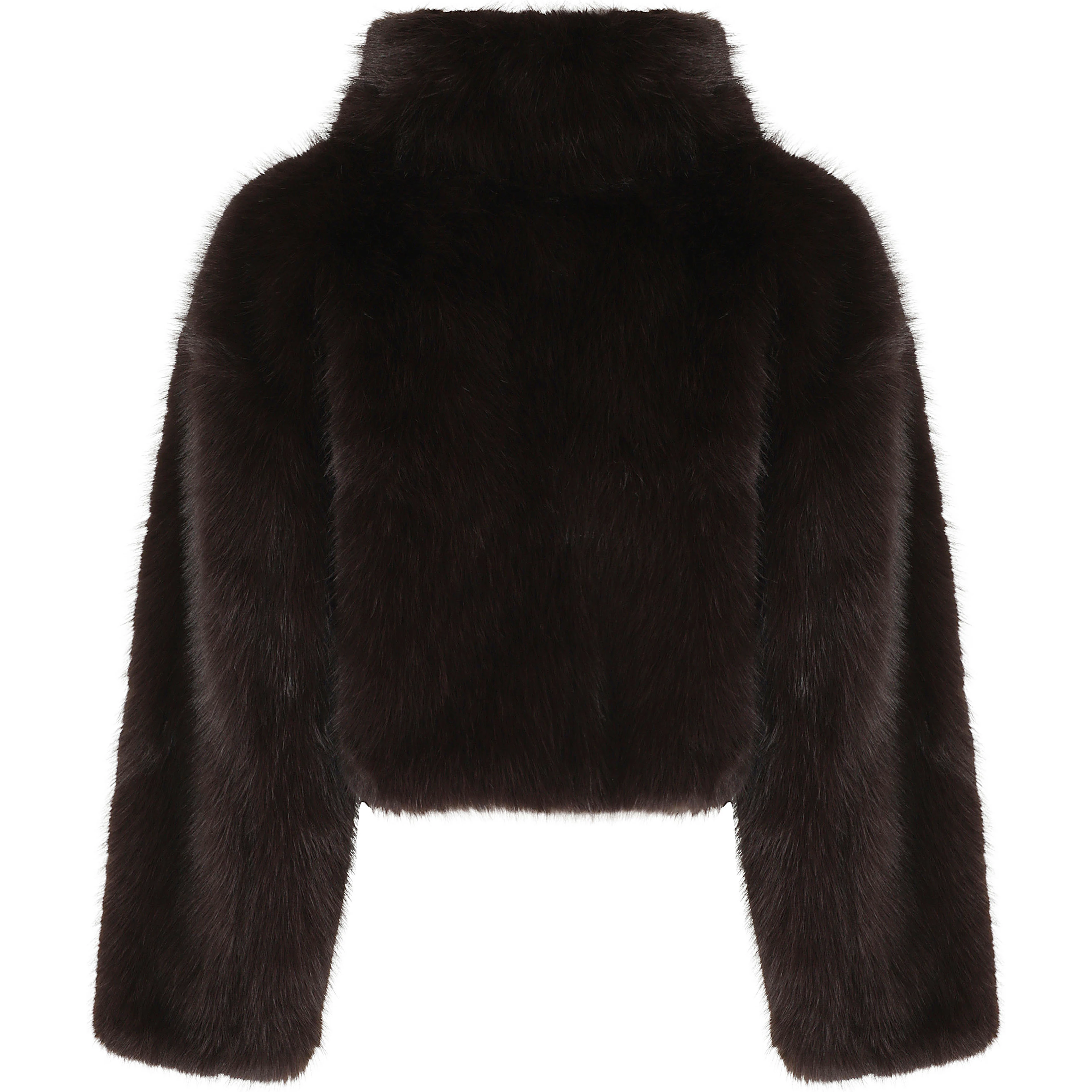 FAUX FUR CROPPED JACKET