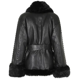 BONDED LEATHER JACKET