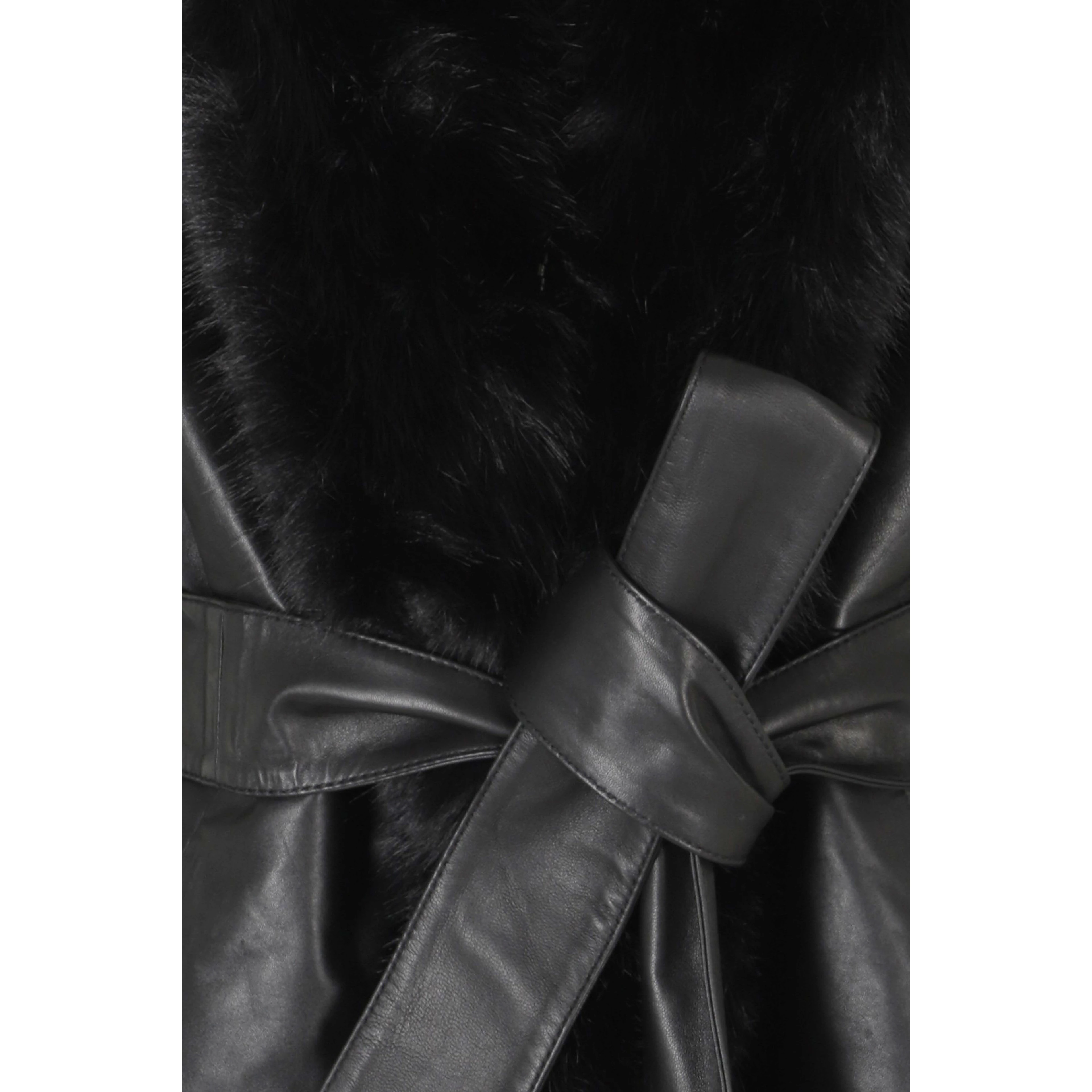 BONDED LEATHER JACKET