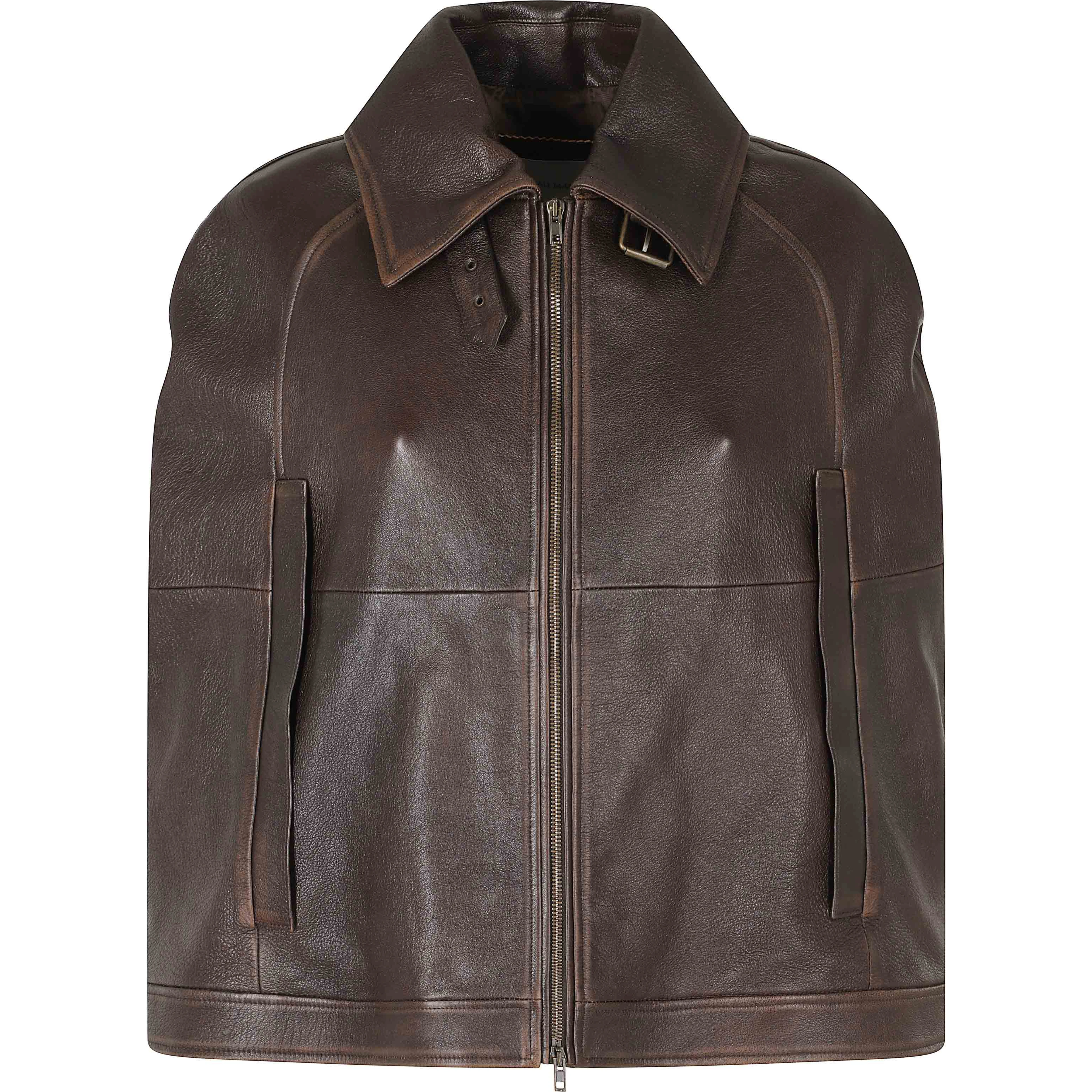 CAPE LEATHER BURNT