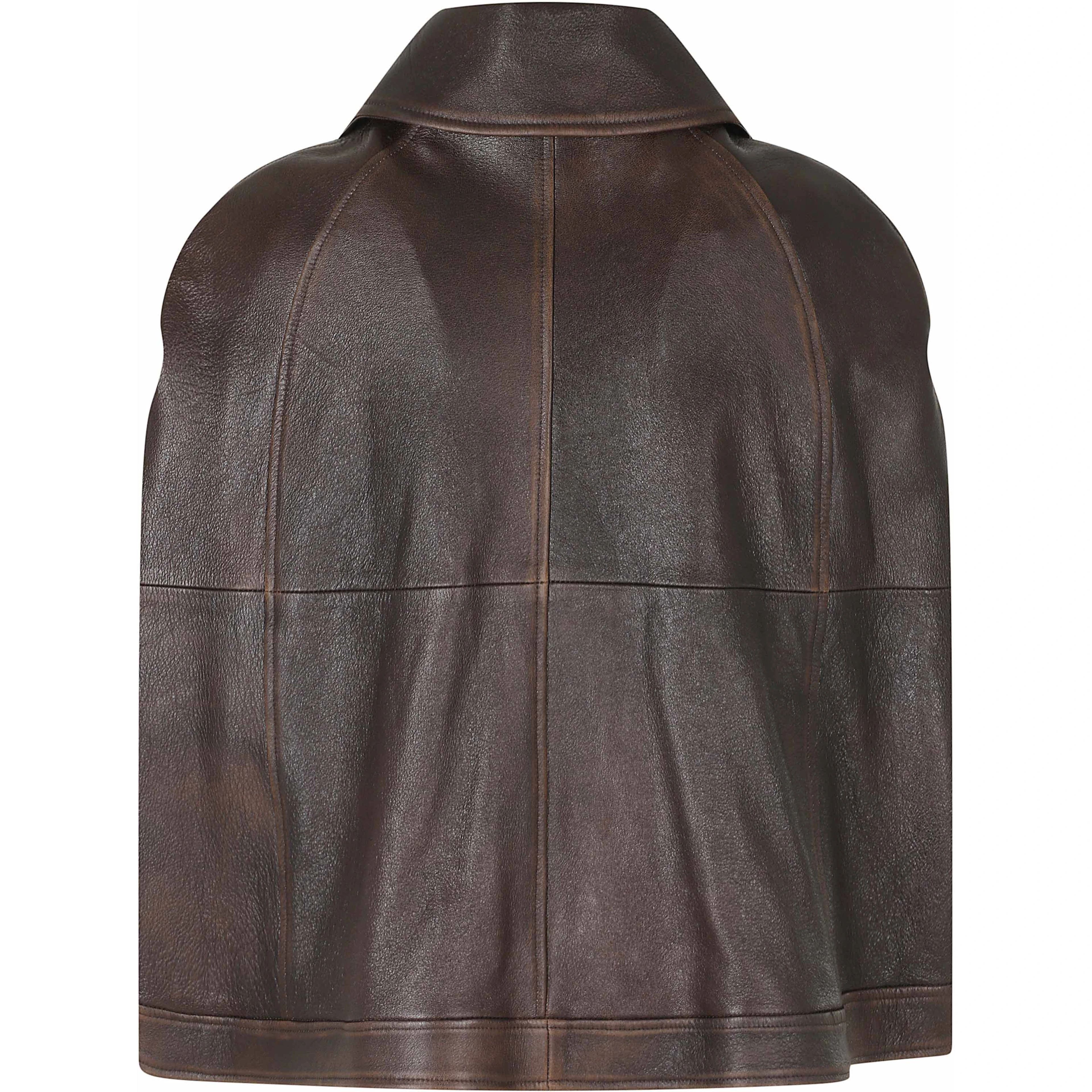 CAPE LEATHER BURNT