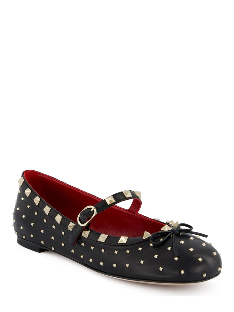 VALENTINO GARAVANI Flat shoes Black alternative