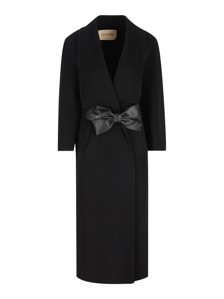VALENTINO GARAVANI Coats Black