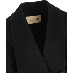 VALENTINO GARAVANI Coats Black
