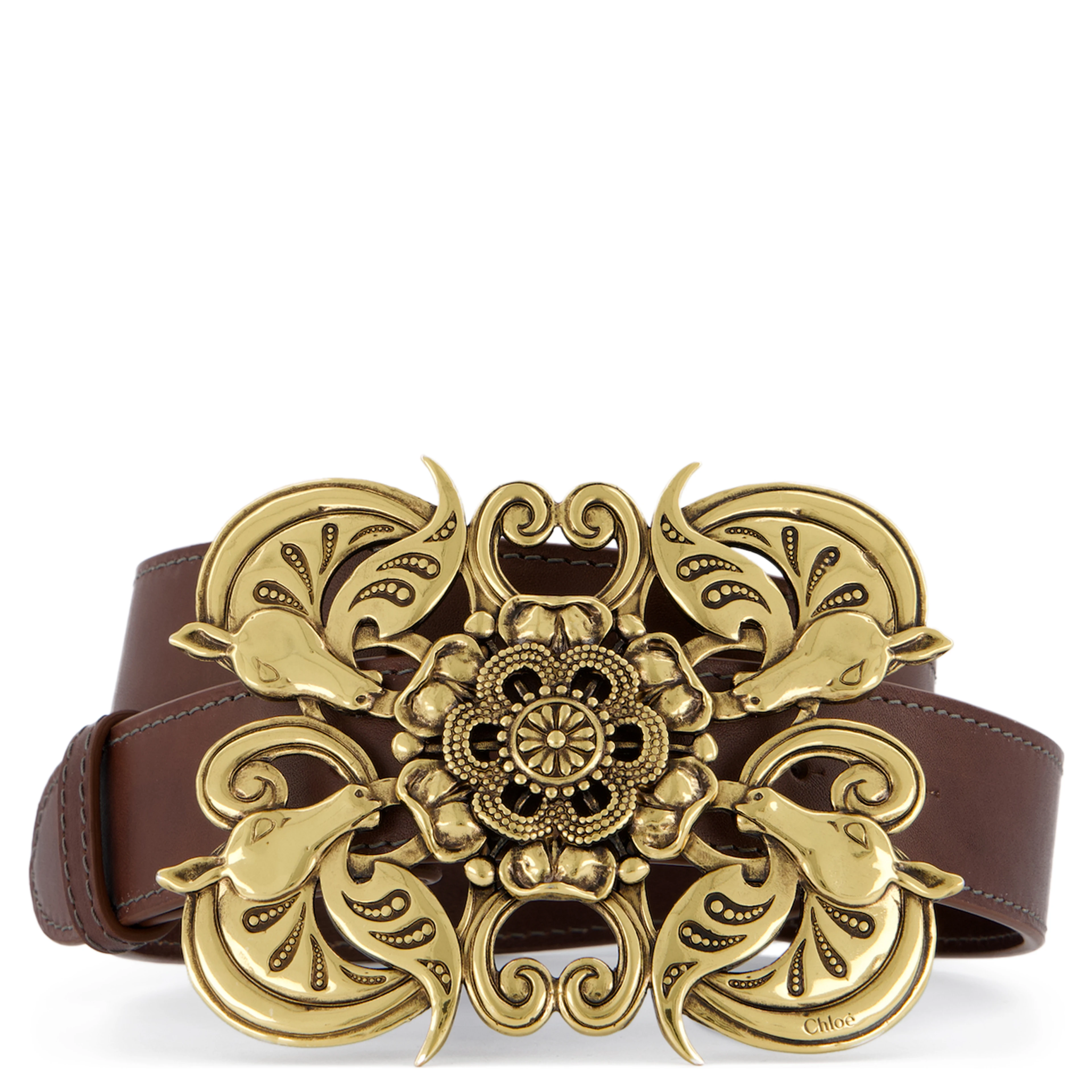 Chloè Belts Brown