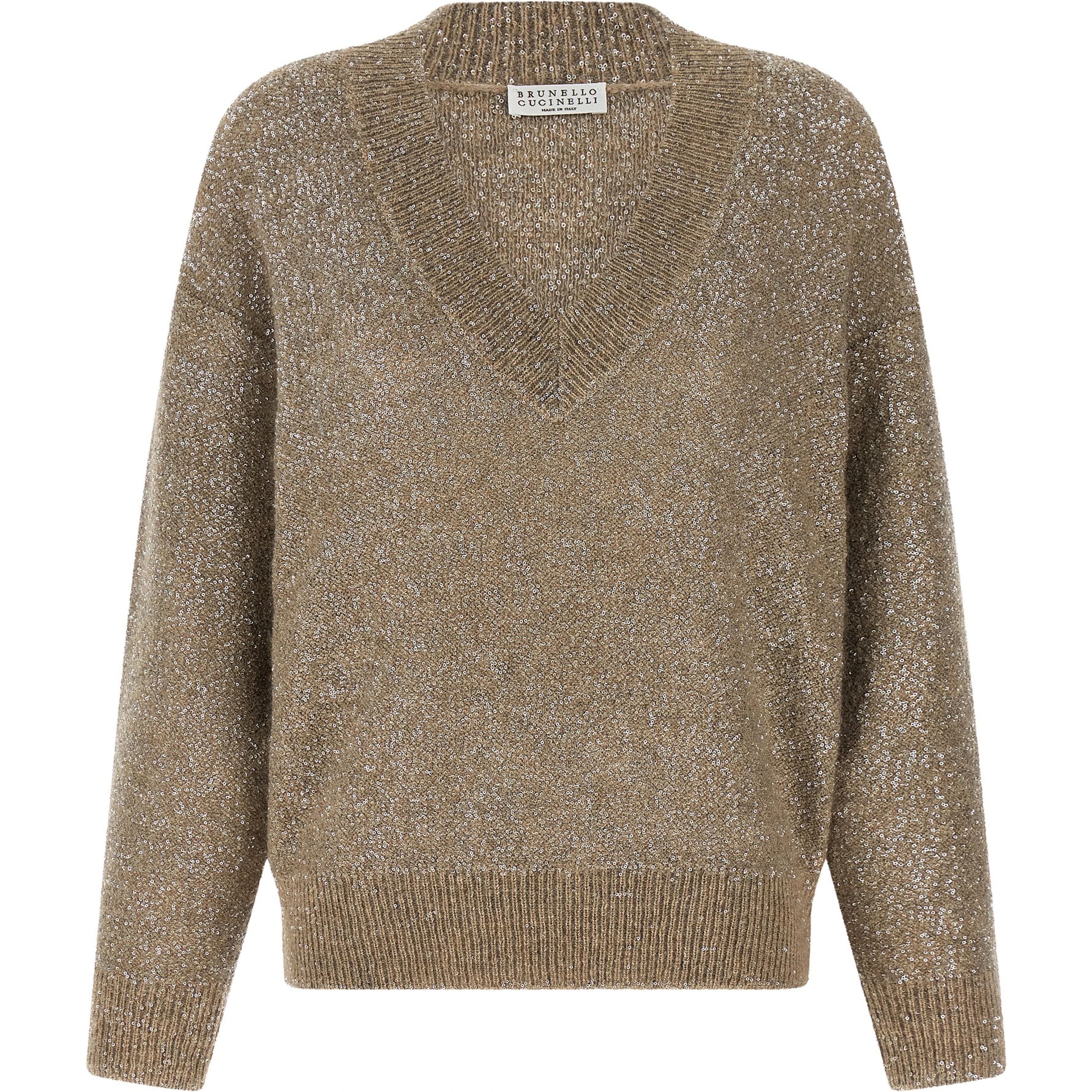 Beige Polyamide Cardigan