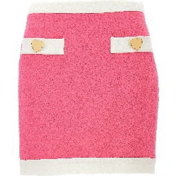 Multicolor Viscose Long Skirt