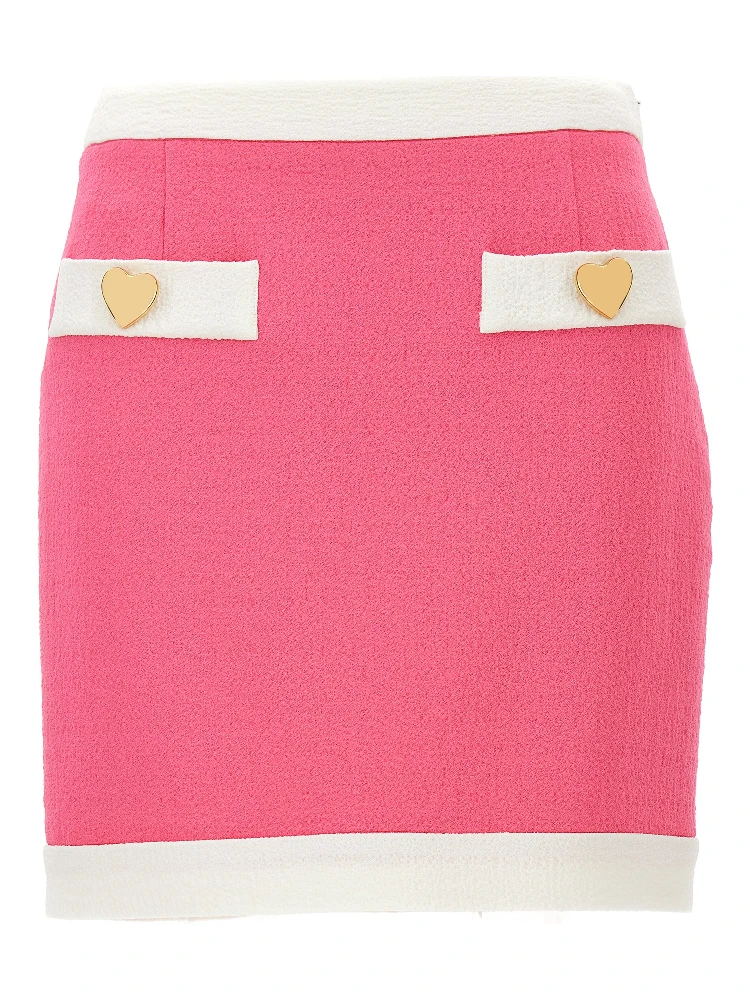 Multicolor Viscose Long Skirt