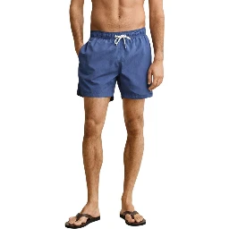 Blue Recycled Polyamide Swim Shorts