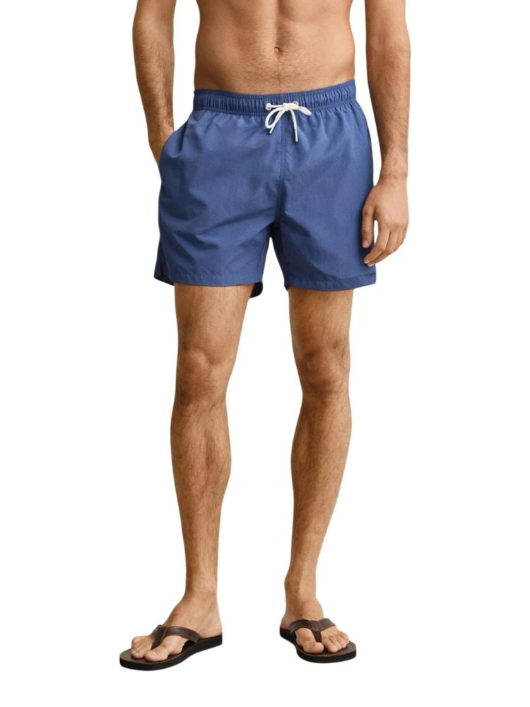 Blue Recycled Polyamide Swim Shorts