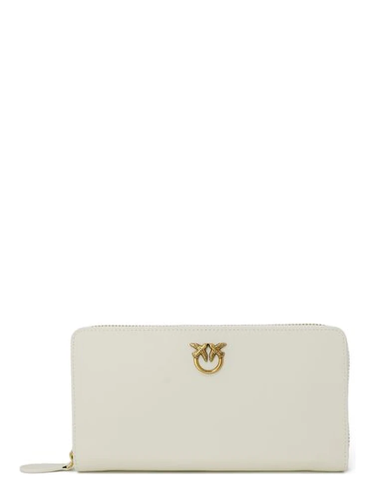 Cream Leather Wallet