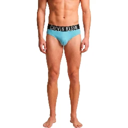 Blue Polypropylene Swim Briefs