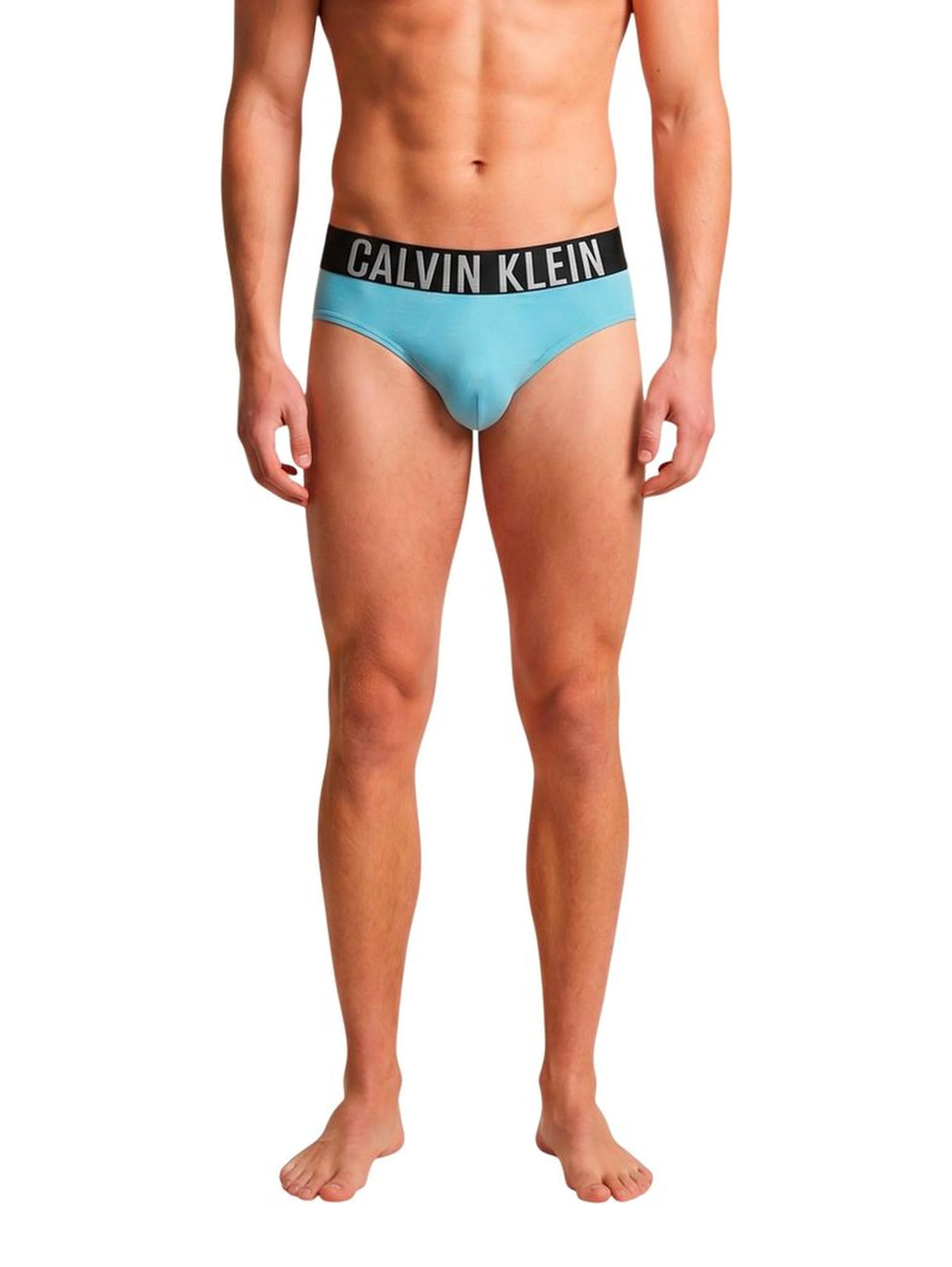Blue Polypropylene Swim Briefs