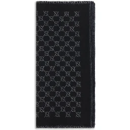 Black Wool Oves Aries Scarf