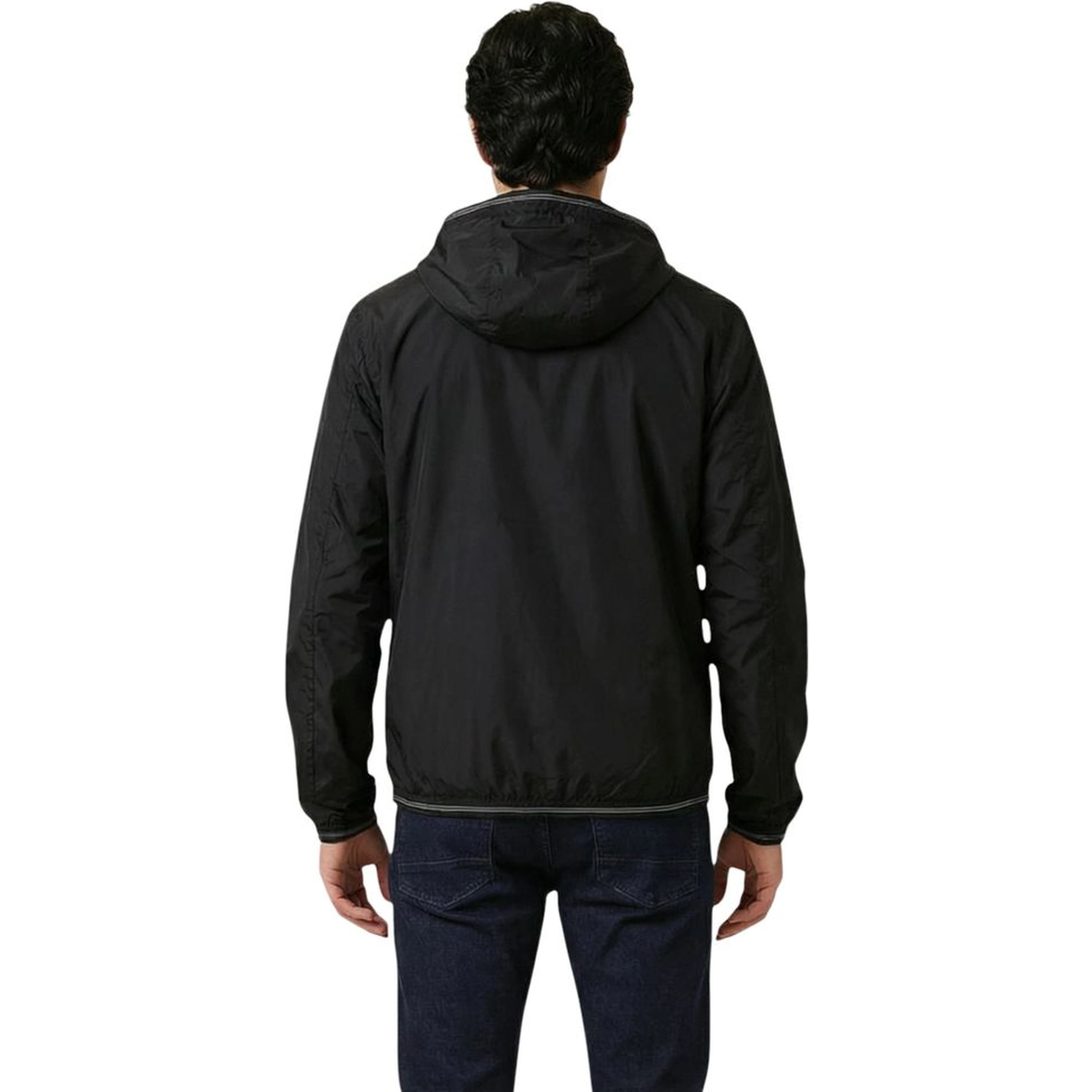 Black Polyamide Shell Jacket