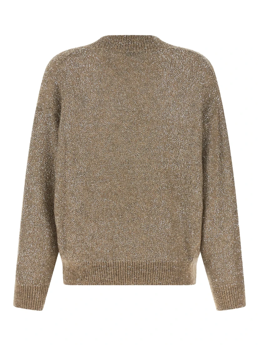 Beige Polyamide Cardigan