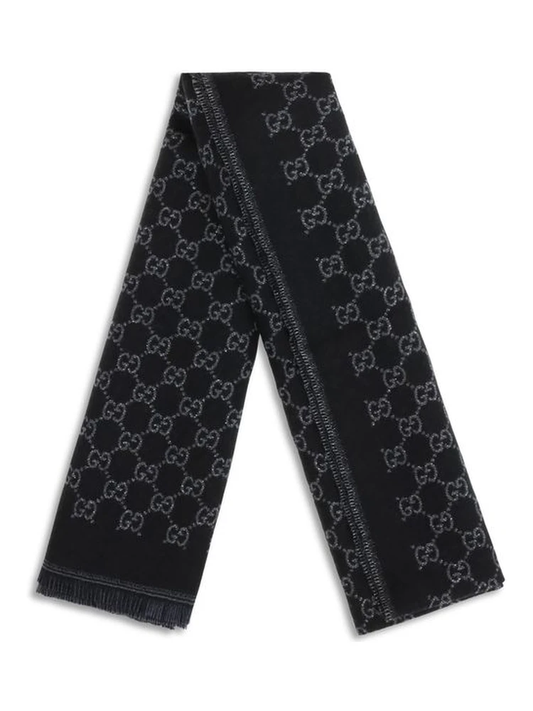 Black Wool Oves Aries Scarf alternative