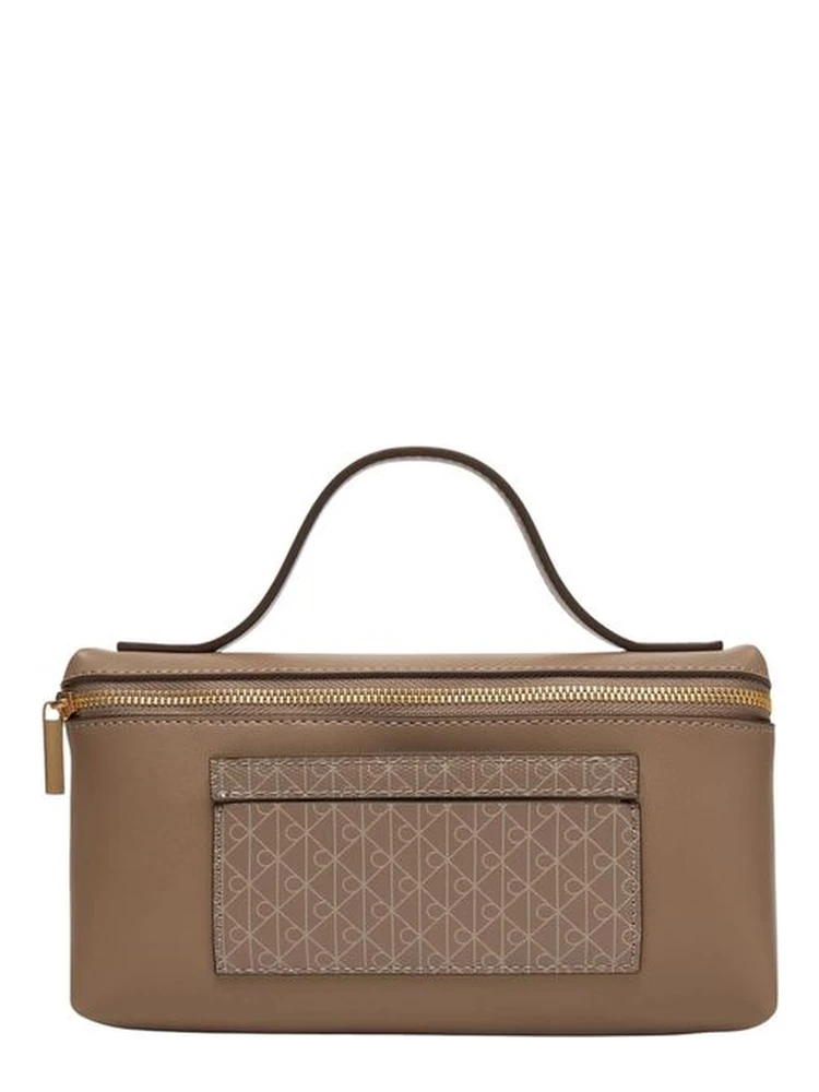 Beige Polyethylene Clutch Bag alternative