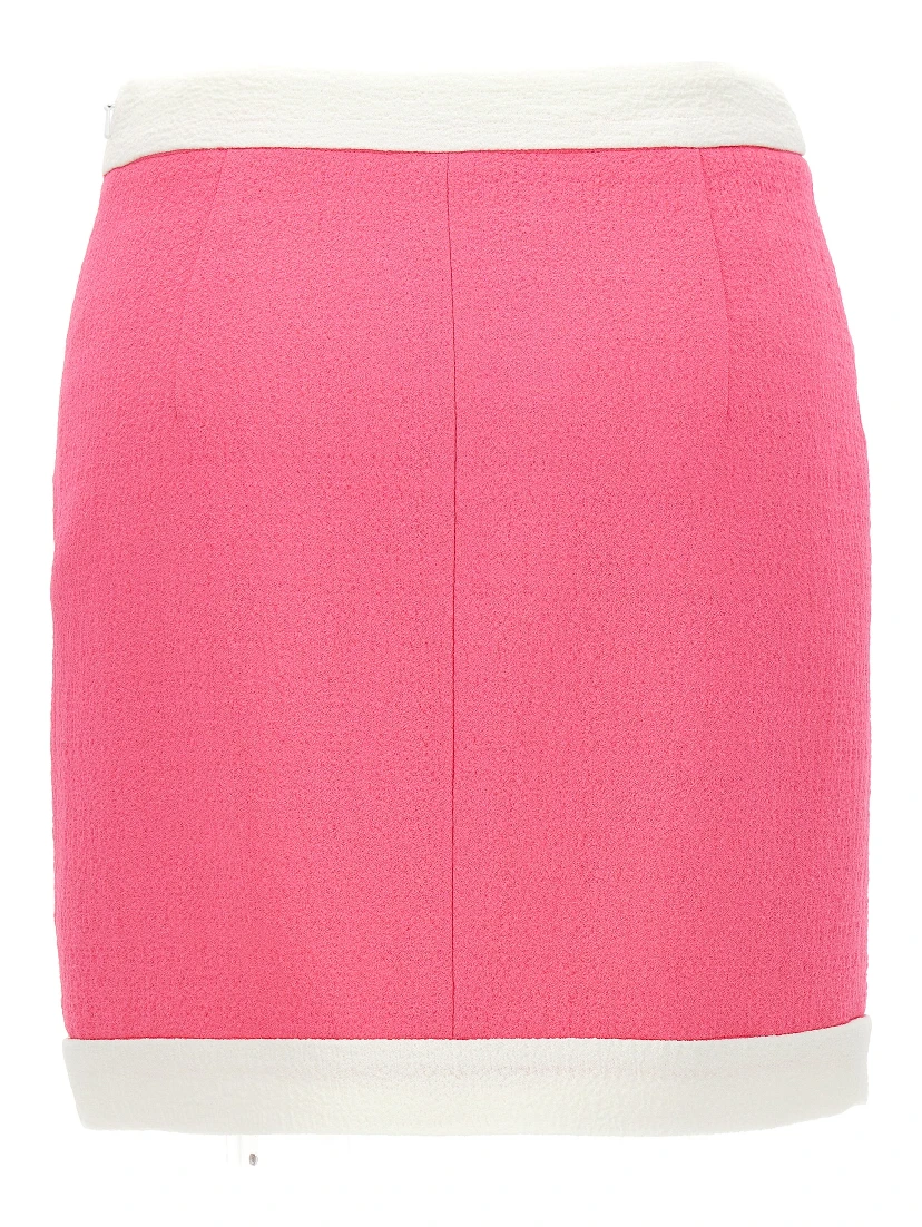 Multicolor Viscose Long Skirt