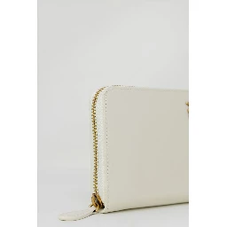 Cream Leather Wallet