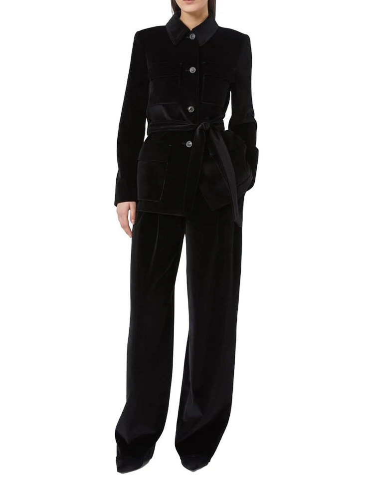 Black Cotton Casual Pants alternative