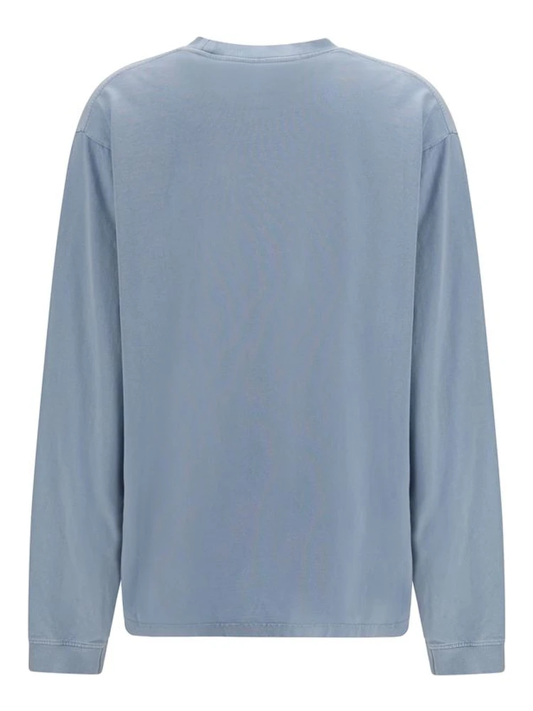 Blue Cotton Long Sleeve T-Shirt alternative