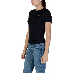 Black Cotton T-Shirt