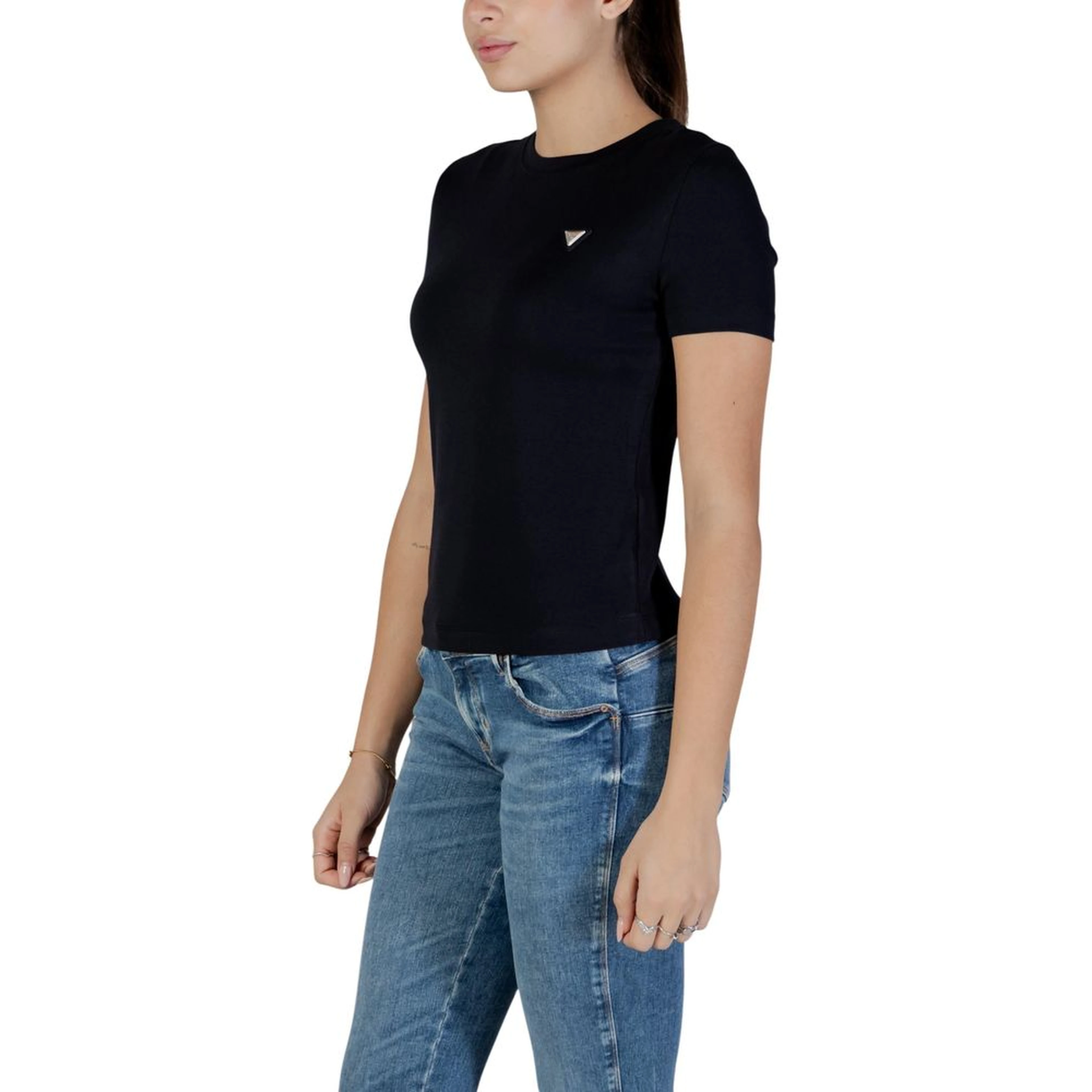 Black Cotton T-Shirt