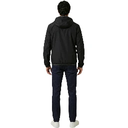 Black Polyamide Shell Jacket