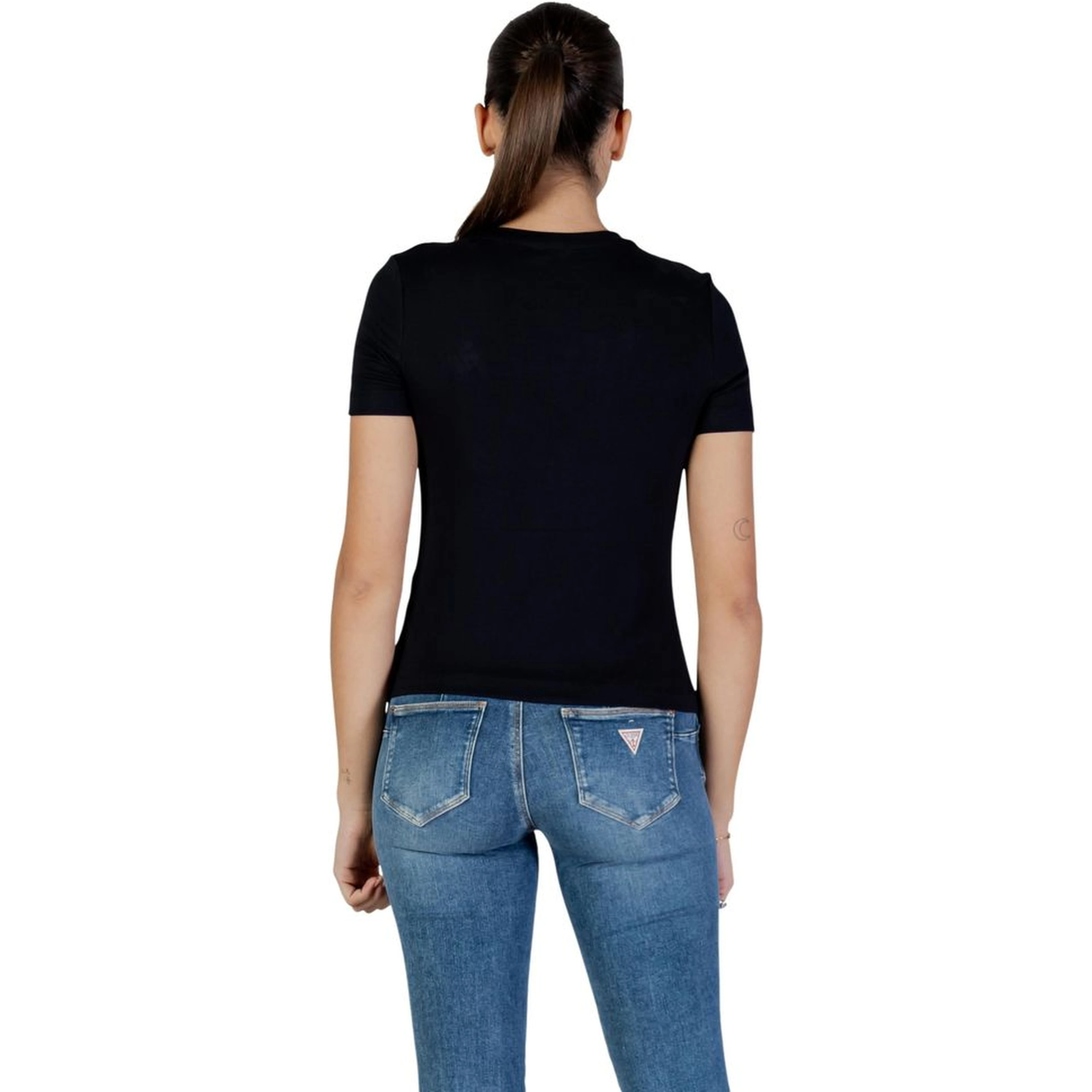 Black Cotton T-Shirt