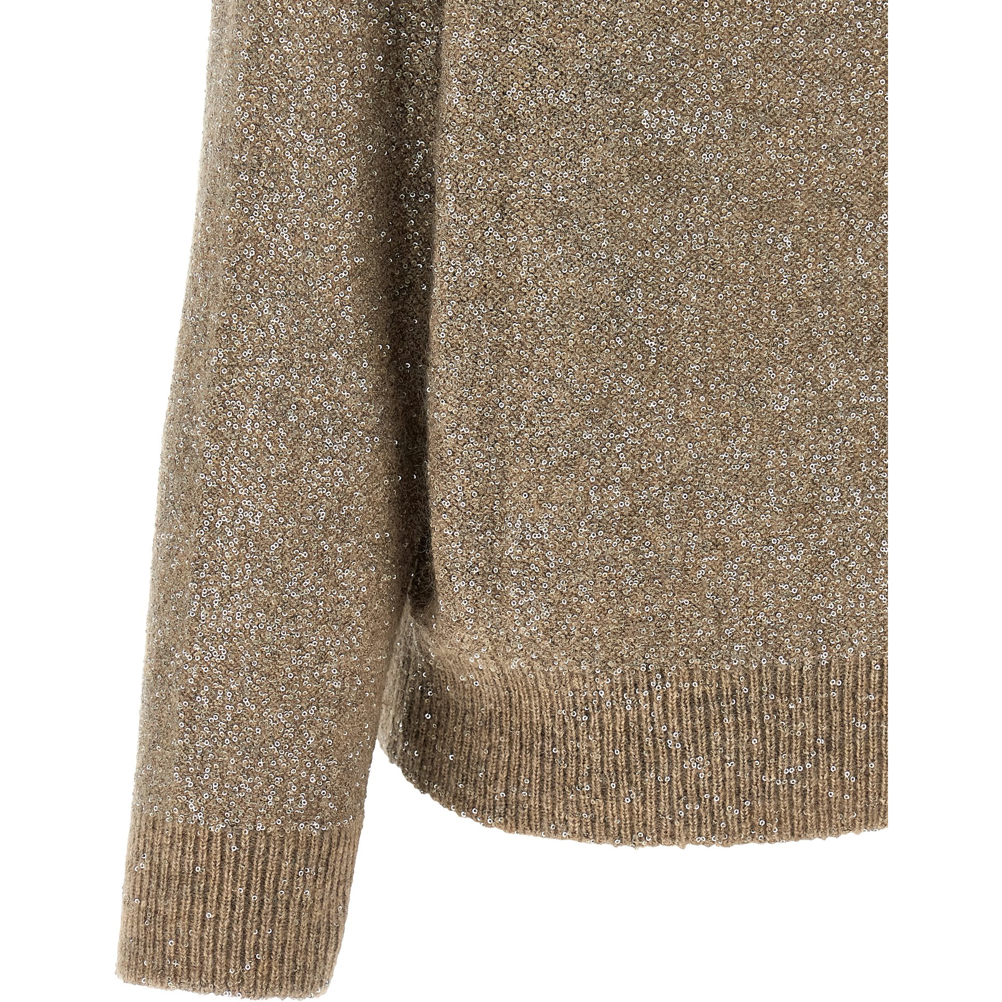 Beige Polyamide Cardigan