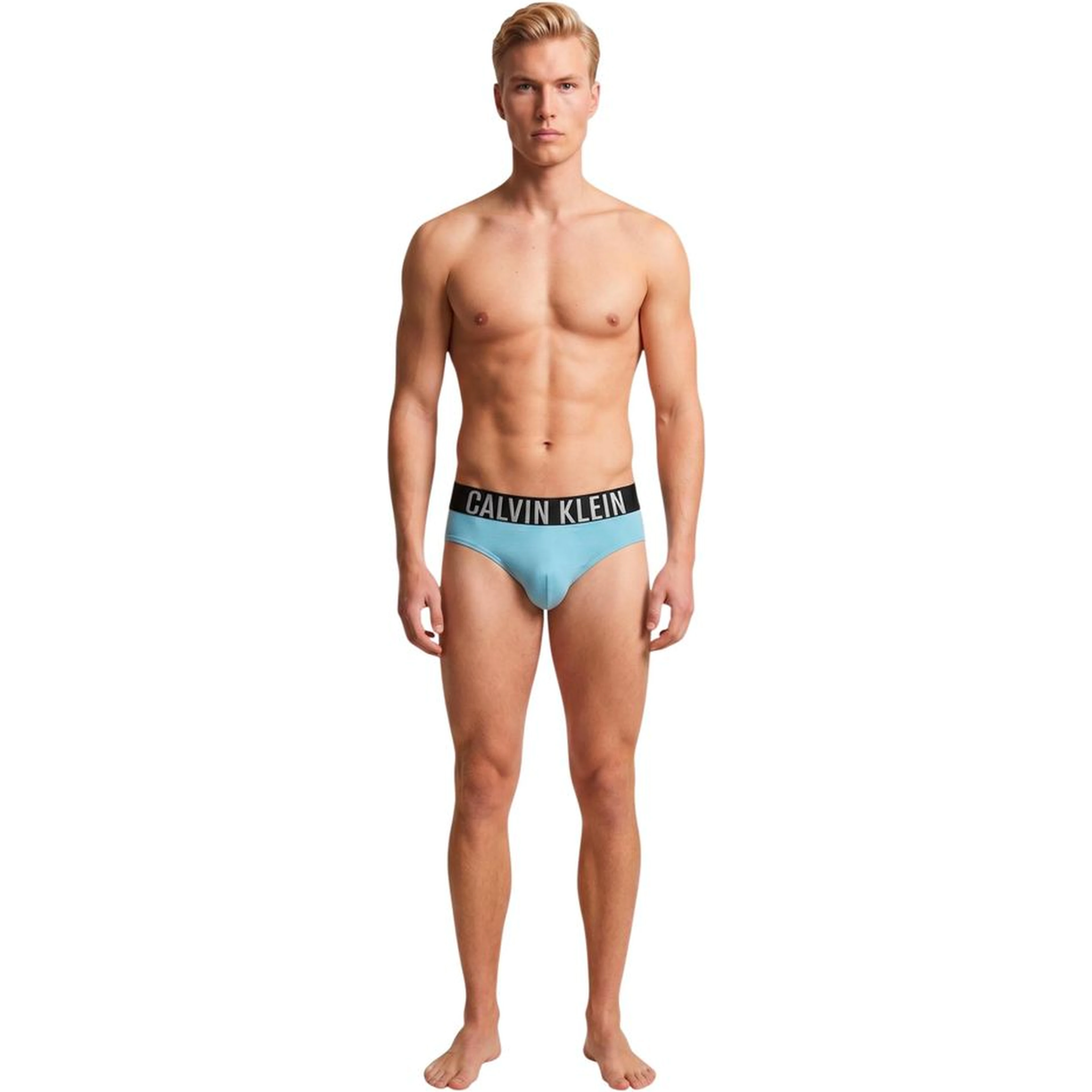Blue Polypropylene Swim Briefs