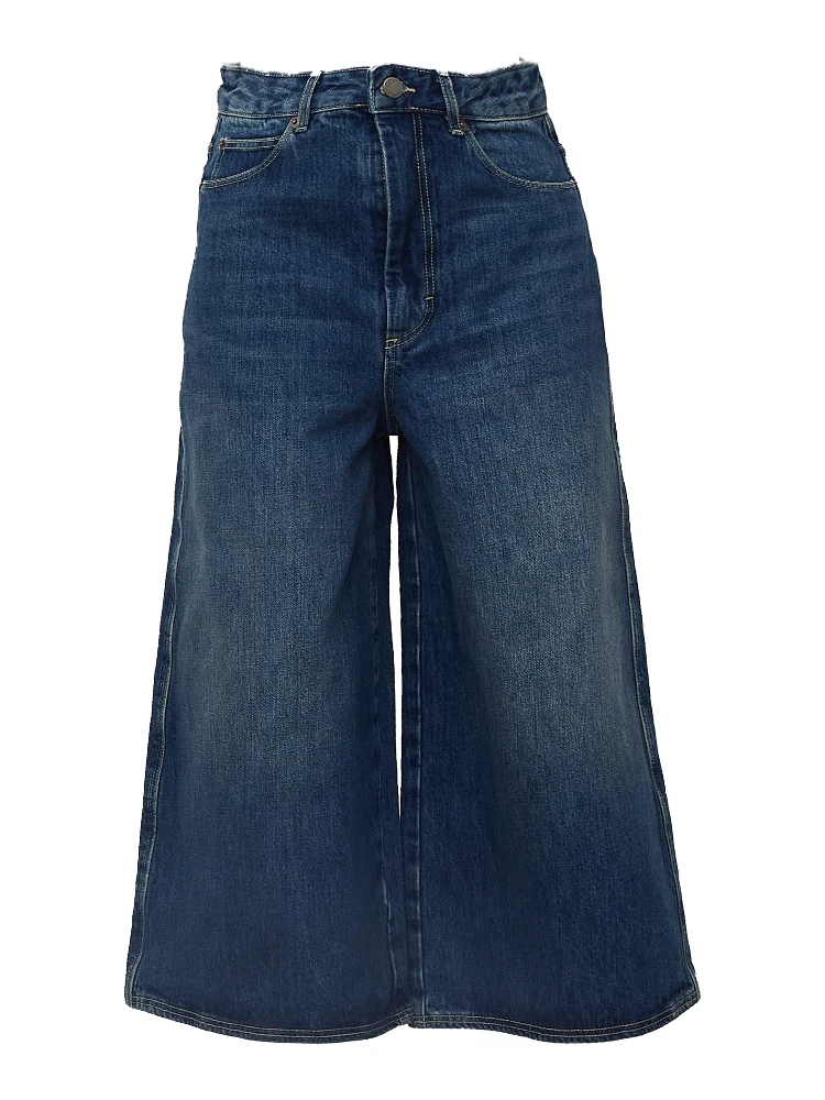 Gonna-Culotte In Denim