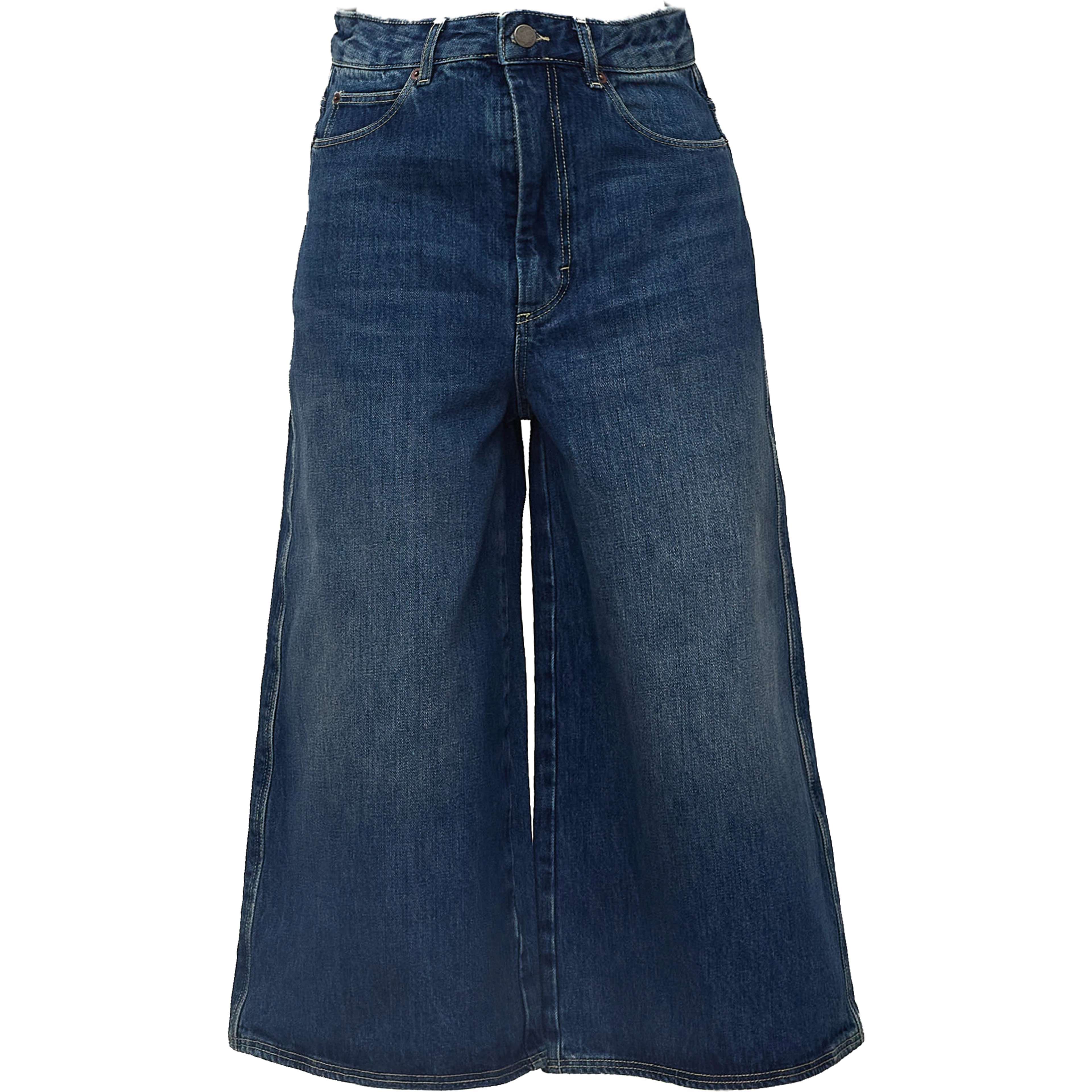 Gonna-Culotte In Denim
