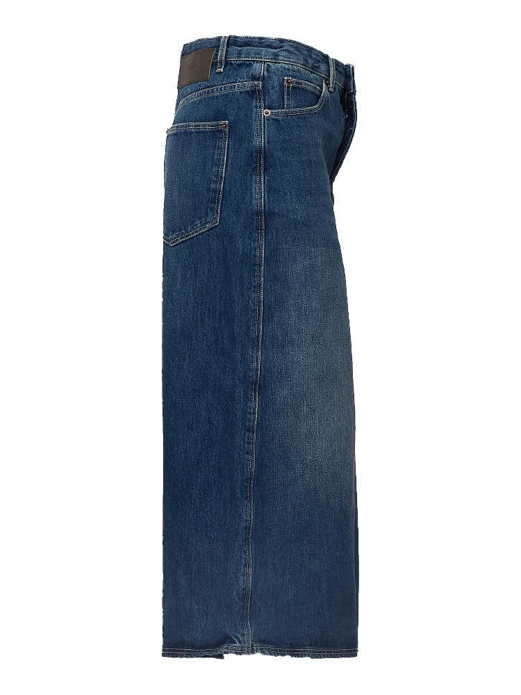 Gonna-Culotte In Denim alternative