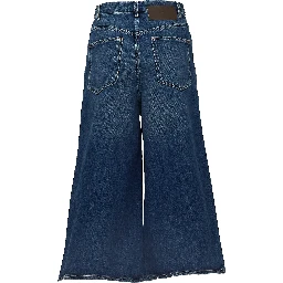 Gonna-Culotte In Denim