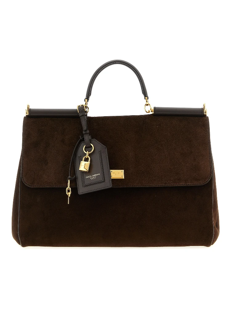 Brown Pvc Handbag