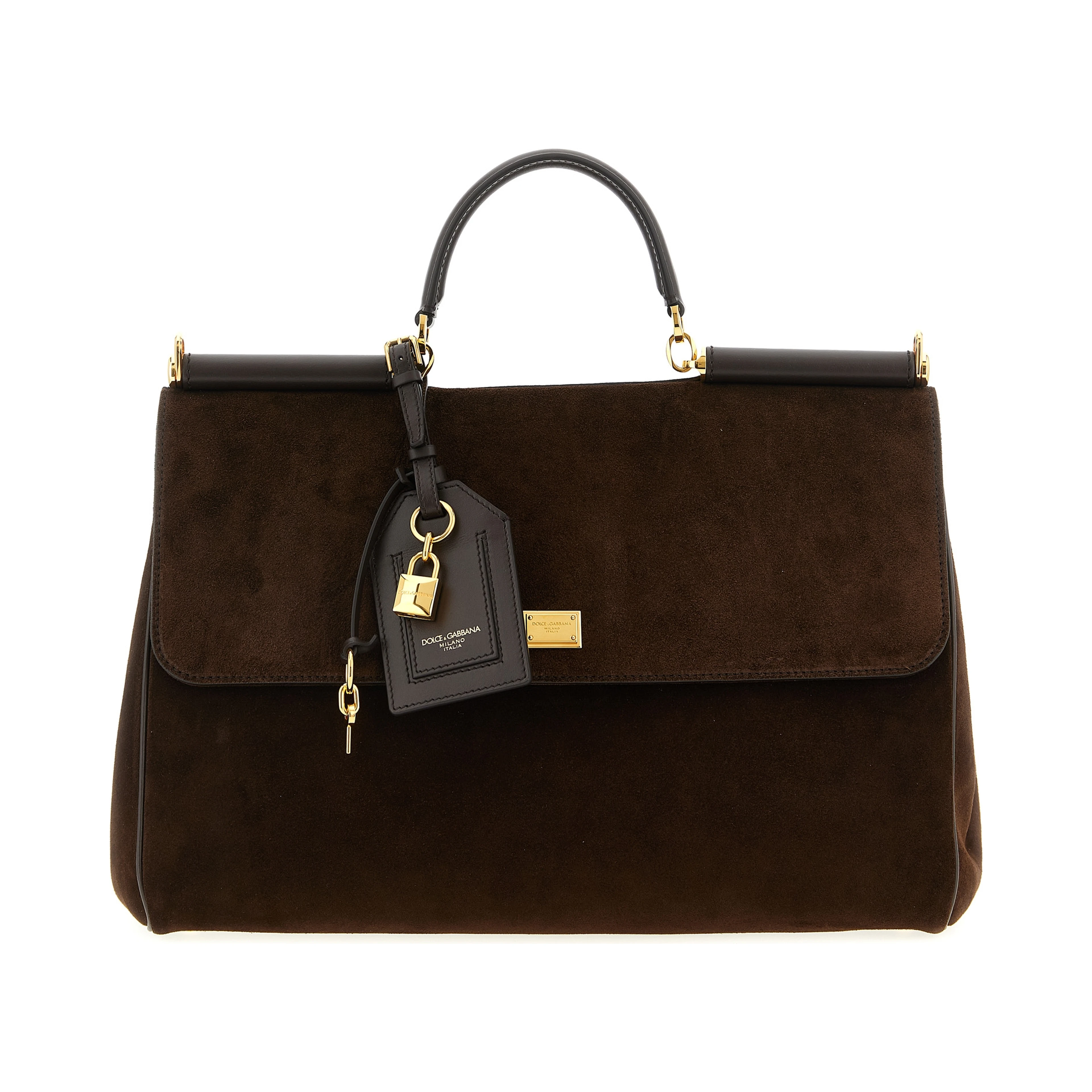 Brown Pvc Handbag