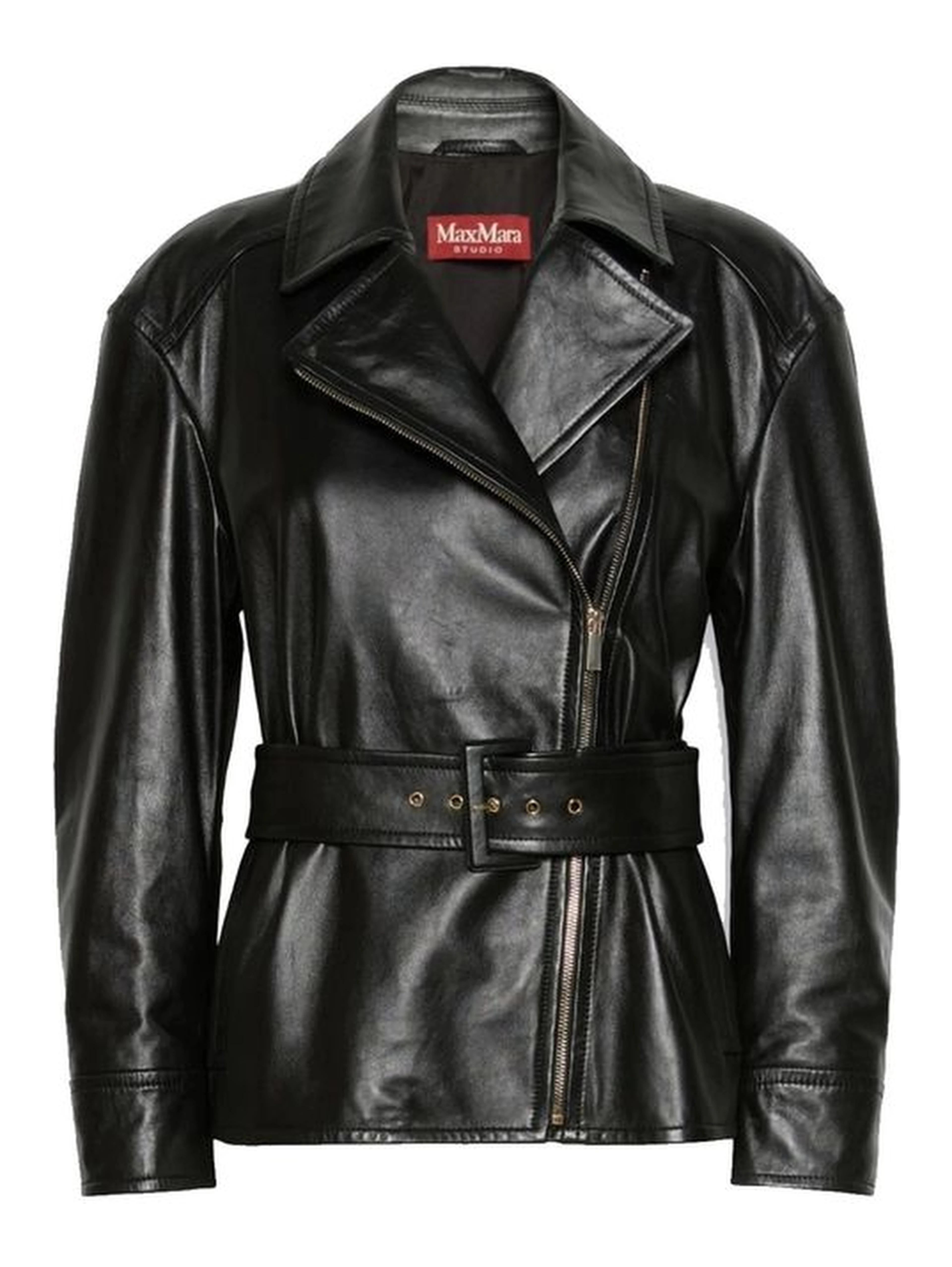 Black Lambskin Leather Jacket