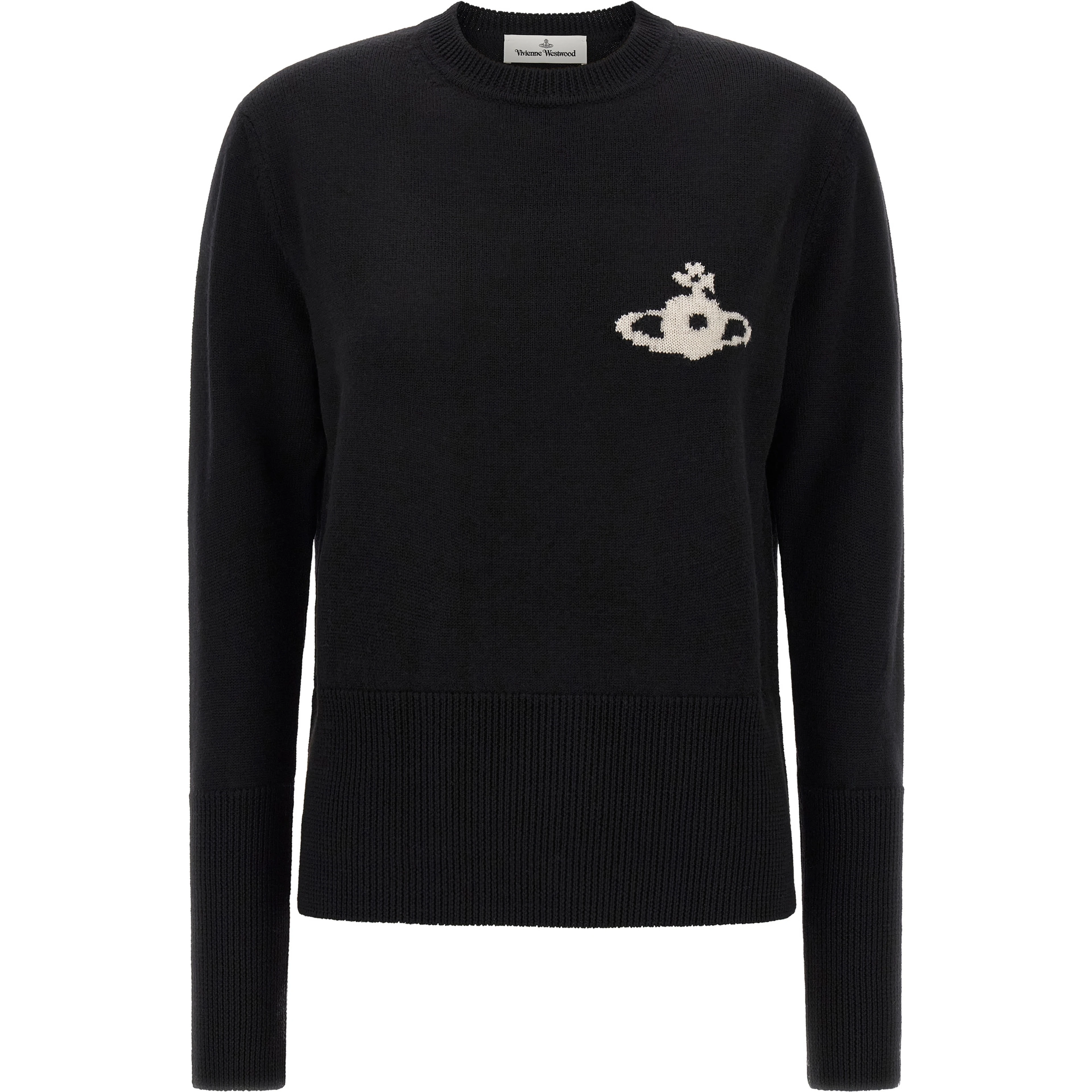 Black Wool Cardigan