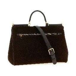 Brown Pvc Handbag