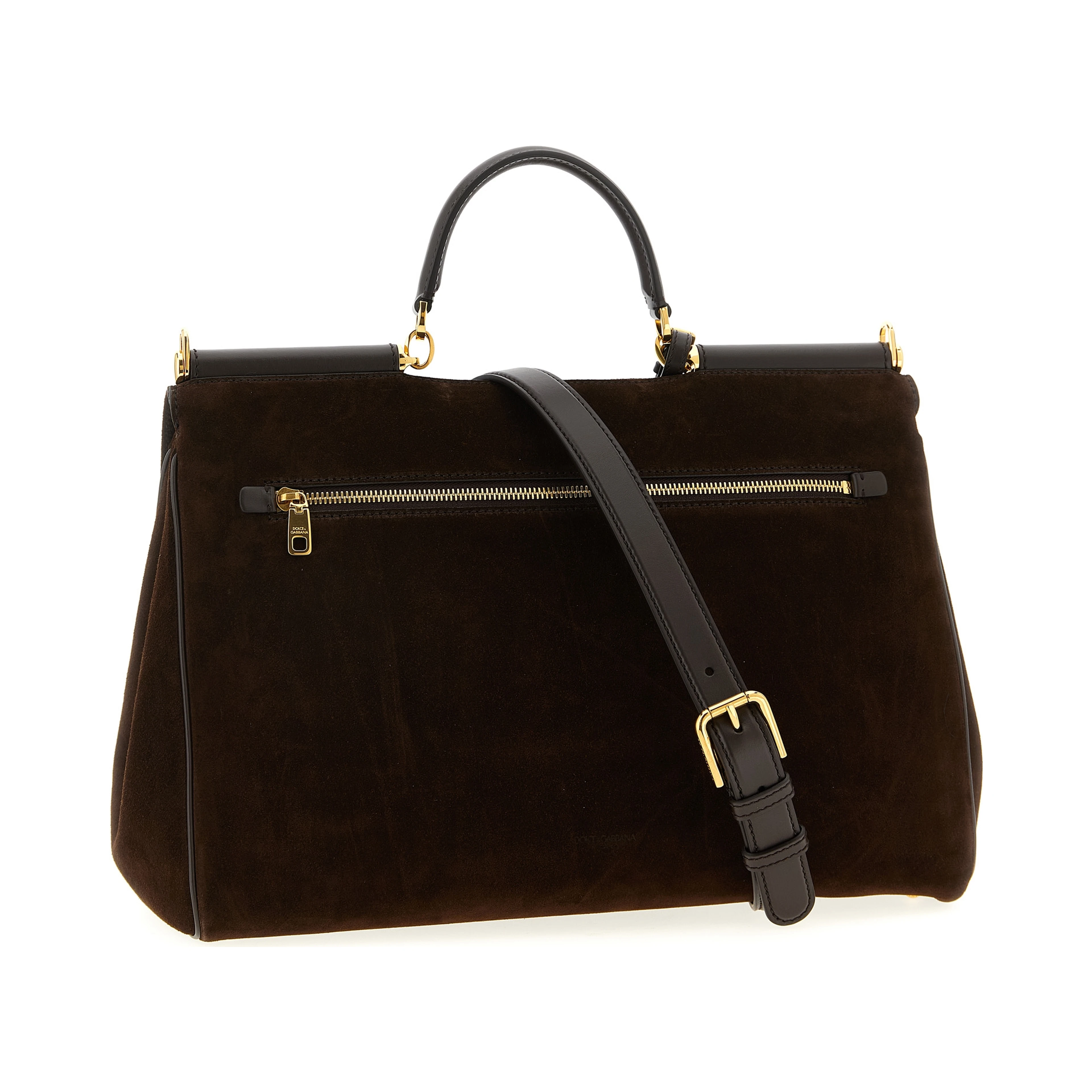 Brown Pvc Handbag