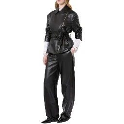 Black Lambskin Leather Jacket
