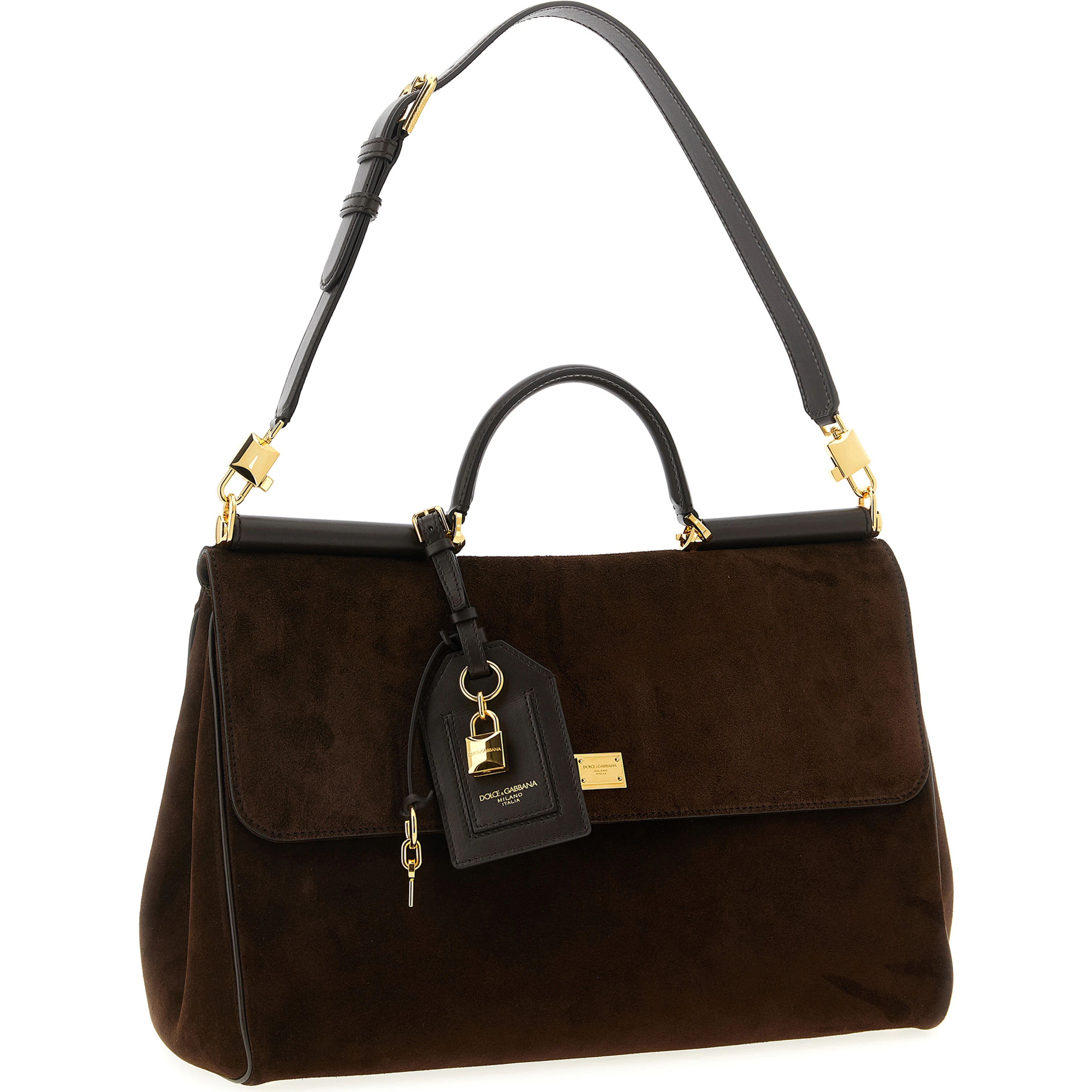 Brown Pvc Handbag